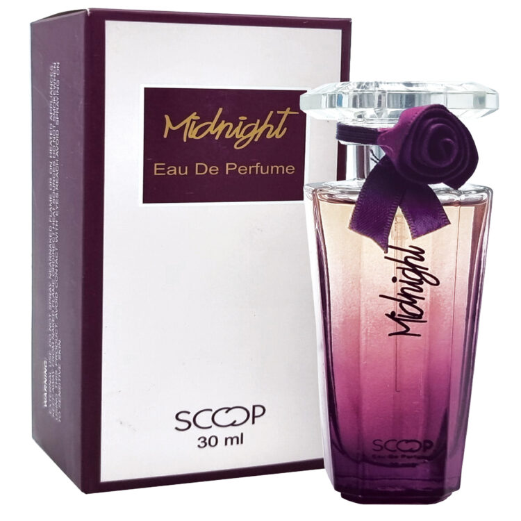 عطر جیبی زنانه اسکوپ مدل لانکوم میدنایت رز حجم 30 میلی لیتر