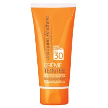 کرم ضد آفتاب رنگی ژاک آندرل پاریس SPF 30 مدل TINTED مناسب پوست های خشک و معمولی حجم 50 میلی لیتر