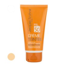 کرم ضد آفتاب SPF 50 رنگی ژاک آندرل پاریس مناسب پوست‌ های چرب حجم 50 میلی‌لیتر