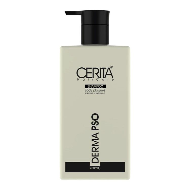 شامپو بدن پسوریازیس سریتا مدل Derma PSO حجم 250 میلی لیتر