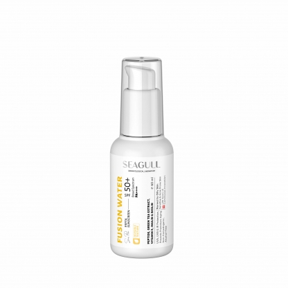 فلوئید ضدآفتاب +SPF50 سی‌ گل مدل پپتا فیوژن واتر مناسب پوست های چرب و معمولی حجم 50 میلی لیتر