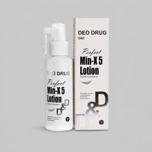 لوسیون ضد ریزش و تقویت کننده مو دئودراگ مدل MinX5 حجم 100 میلی لیتر