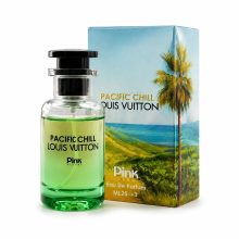 عطر جیبی مردانه و زنانه پینک ویژوآل (اسکلاره) مدل Louis Vuitton Pacific Chill با رایحه گرم حجم 30 میلی‌لیتر