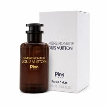 عطر جیبی زنانه و مردانه پینک ویژوآل (اسکلاره) مدل ویتون آمبر نومد (Louis Vuitton Ombre Nomade) با رایحه گرم حجم 30 میلی‌لیتر