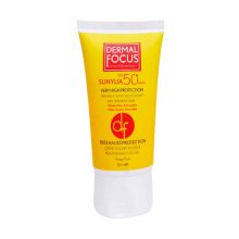 کرم ضد آفتاب سانیلیا پوست خشک و حساس SPF50 درمال فوکوس 50 میلی لیتر