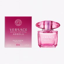 ادوپرفیوم زنانه پینک ویژوآل (اسکلاره) مدل ورساچه برایت کریستال ابسولو (Versace Bright Crystal Absolu) با رایحه گرم حجم 100 میلی‌لیتر