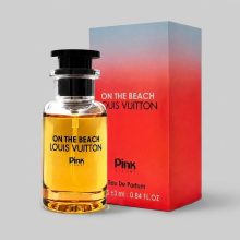 عطر جیبی زنانه و مردانه پینک ویژوآل (اسکلاره) مدل Louis Vuitton On The Beach با رایحه خنک حجم 30 میلی‌لیتر